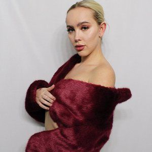 Banana Republic Fur Crop Jacket